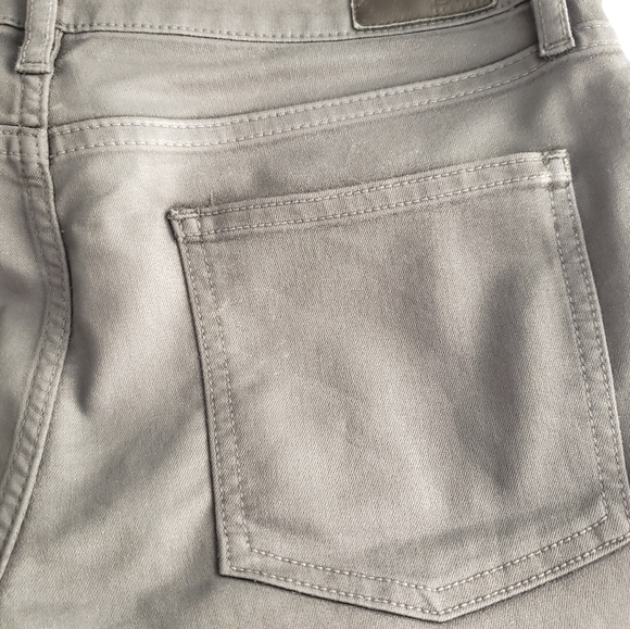 Elie Tahari 29 Audrey faux leather gray leggings - Picture 11 of 15